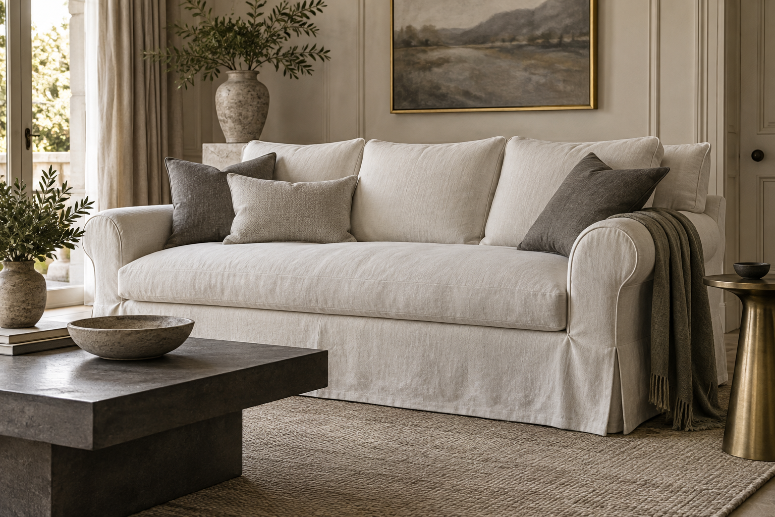 Sofa loose cover fabric